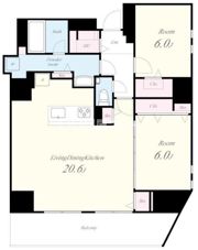 テアトル神南の間取り画像