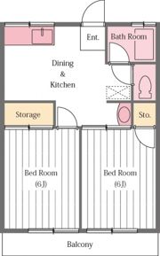 サンハイム西澤の間取り画像