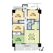 サーパス浜ノ町ツインタワーの間取り画像