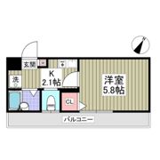 メゾンフェルミエの間取り画像