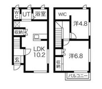 アドバンス霞 西棟の間取り画像