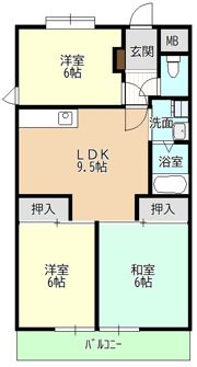 第2アンドービルの間取り画像