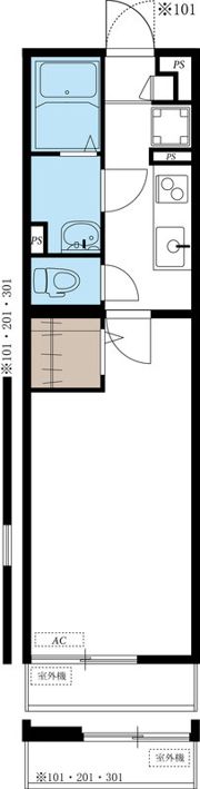 パークブランたまプラーザの間取り画像