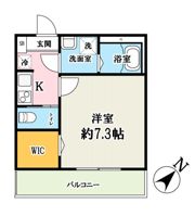 キャメル川越 都Bの間取り画像