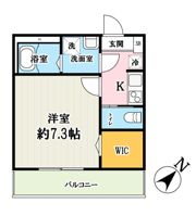 キャメル川越 都Bの間取り画像