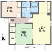 サンライズコーポの間取り画像