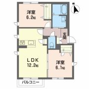 サニーフラットの間取り画像