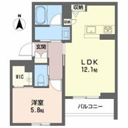 ロイヤルグランコート虎丸の間取り画像