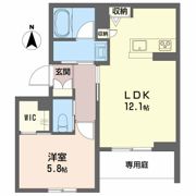 ロイヤルグランコート虎丸の間取り画像