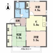 グランドール北町Bの間取り画像