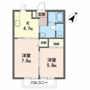 サニーサイドの間取り画像