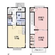 ブランシェクローバーの間取り画像