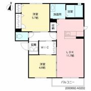 ドミール永犬丸 I棟の間取り画像