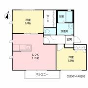 ディアス浜崎 A棟の間取り画像