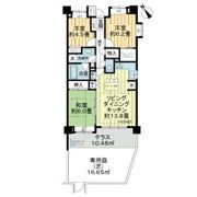 ライオンズステージ喜多見ガーデンシティの間取り画像