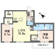 グランルージュの間取り画像