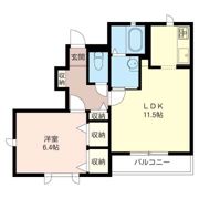 サウスルシエール IIの間取り画像