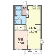 メゾン むさしの Iの間取り画像