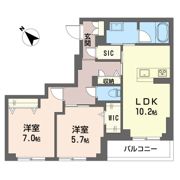 シャテーニュ・デ・インの間取り画像