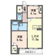 カーサ・グラディートの間取り画像