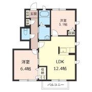 サザンクロス参番館の間取り画像