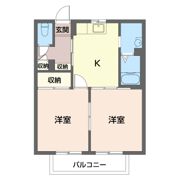 フロレアールBの間取り画像