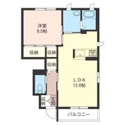 ブラッサムガーデンCの間取り画像