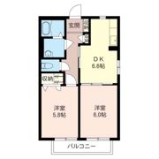 アルブル3番館の間取り画像