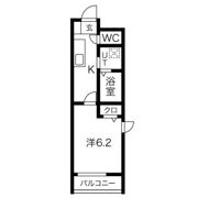 グランテラス八田駅前の間取り画像