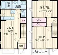 エスポワールの間取り画像