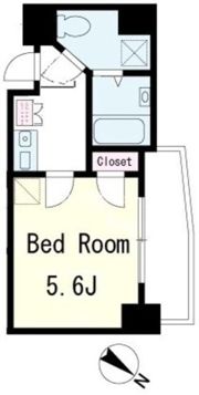 プラスパ鶴見の間取り画像