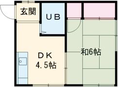 ハイツLAの間取り画像