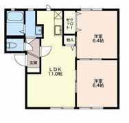 フローラルヒルズDの間取り画像