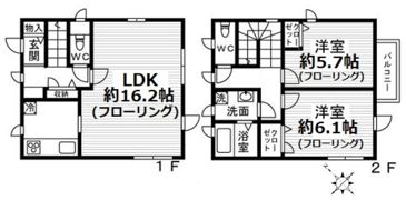 M．K．Design Maisonの間取り画像