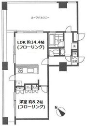 ヴィルヌーブの間取り画像
