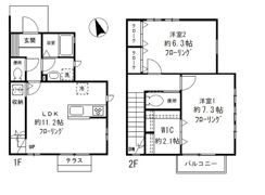 グレイス平町の間取り画像