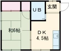 ハイツLAの間取り画像
