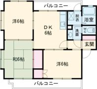 グランビューヒルズセガワの間取り画像