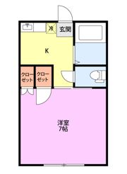 ミドルロードの間取り画像