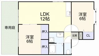 SONE壱番館 B棟の間取り画像