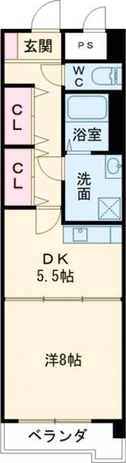ミカーサ安島の間取り画像