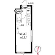 アパートメントクロ三軒茶屋の間取り画像