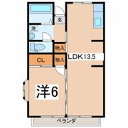 ドエル春日居Aの間取り画像