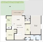 SKベジオ小林Ⅱの間取り画像