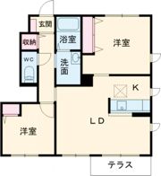 クワトロスクエアの間取り画像