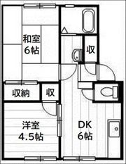 メゾンセンチュリー Aの間取り画像