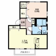 マロンフォレスタの間取り画像