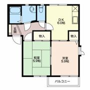 アルコバレーノⅠ Aの間取り画像