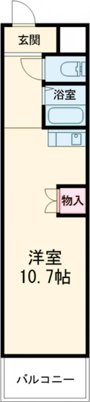 MKタウン江場Bの間取り画像