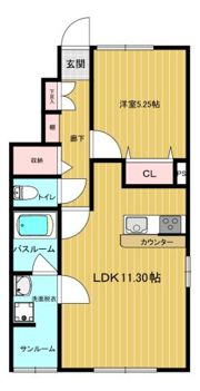 START Bの間取り画像
